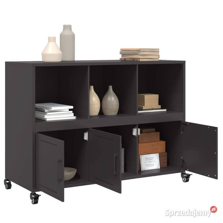 Szafka czarna 1005x39x72 stal WM846734 Warszawa
