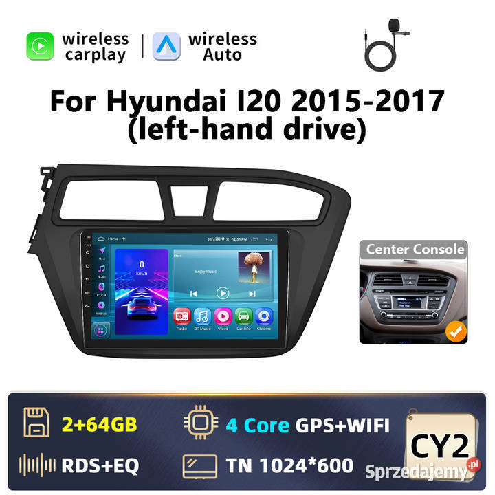 Radio Nawigacja Android Hyundai i20 20152017 9 Mińsk Mazowiecki