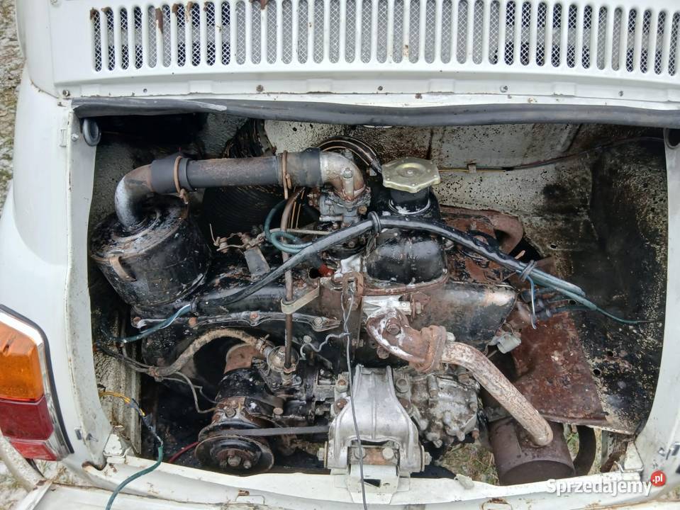 Włoski Fiat Nuova 500 F 1965 sprowadzony Kraśnik