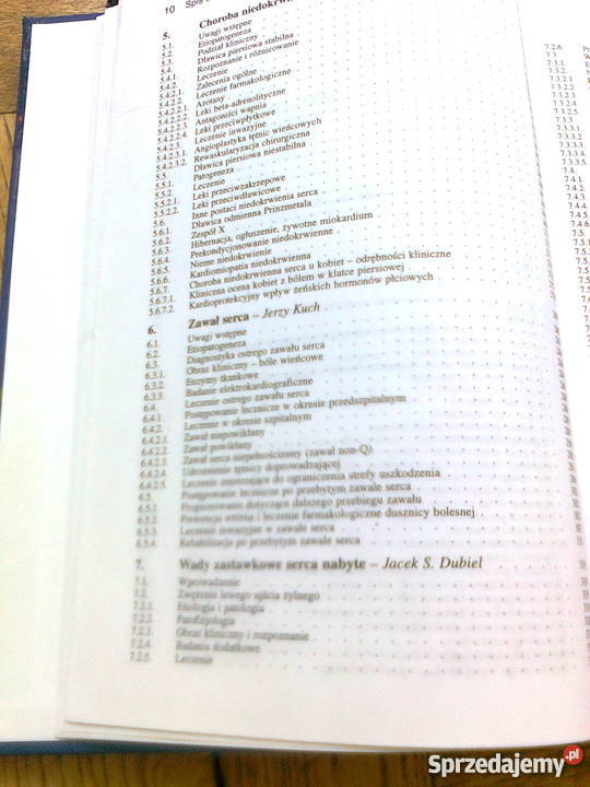Kardiologia red Tadeusz Mandecki mazowieckie Warszawa sprzedam