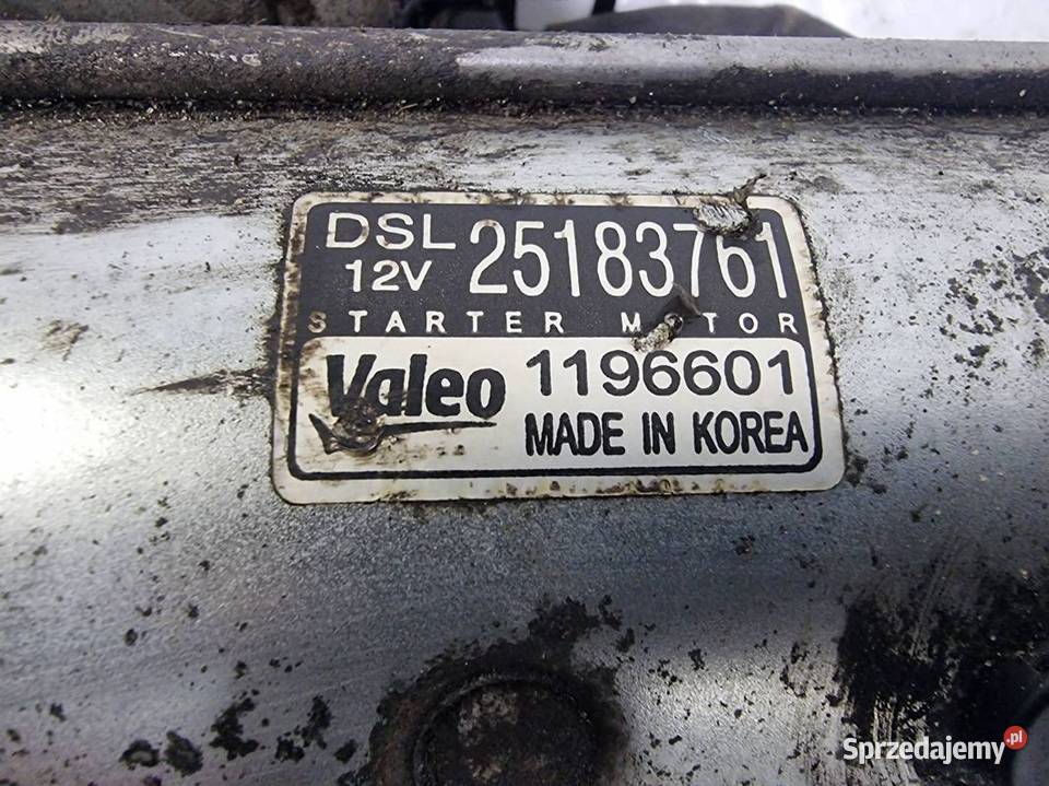 ROZRUSZNIK CHEVROLET CRUZE 25183761 Lipno