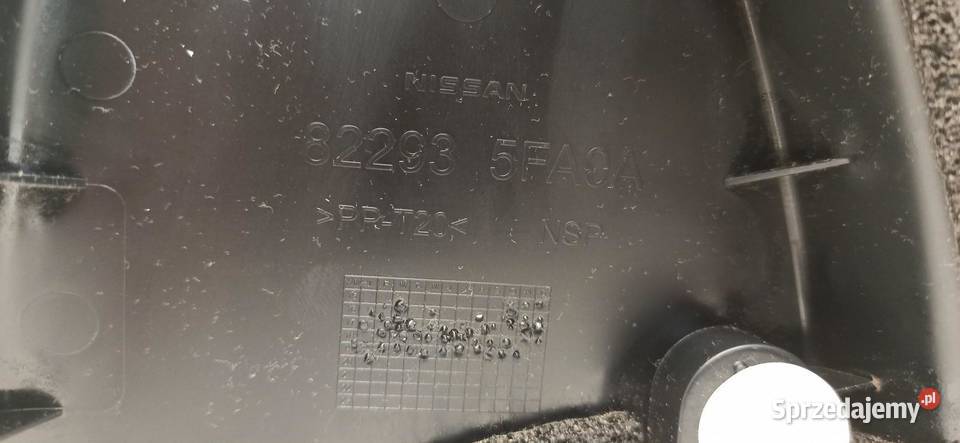 NISSAN MICRA K14 ZAŚLEPKA BOCZKA 822935AF0A