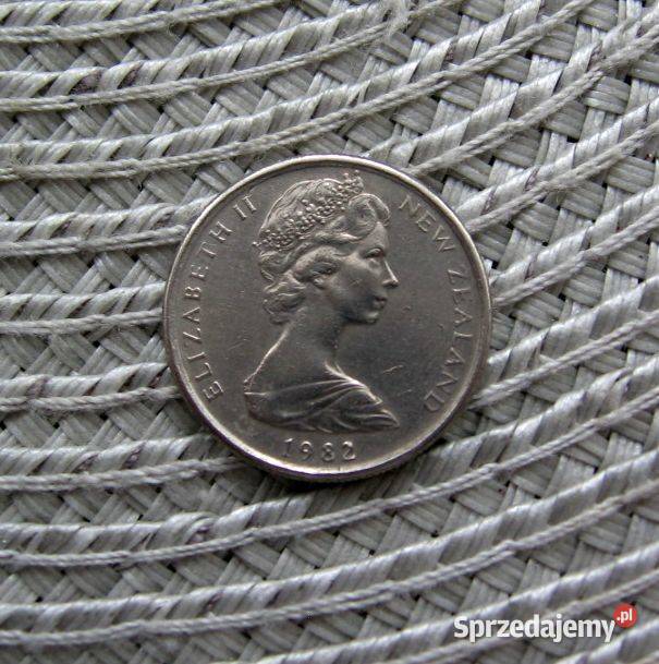 Nowa Zelandia 5 Cent 1982r Kalisz