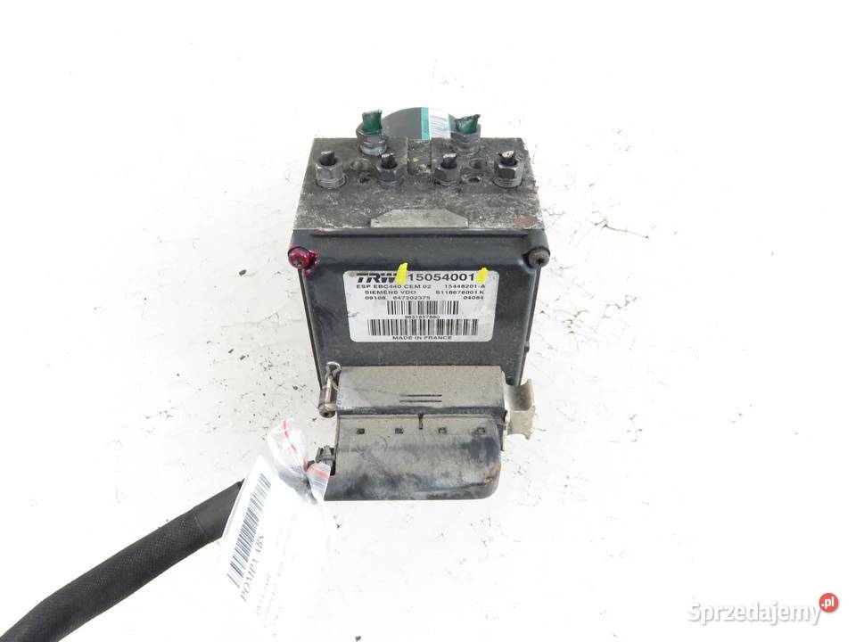 POMPA ABS PEUGEOT 407 6D S118676001K 9651857880 osobowe sprzedam
