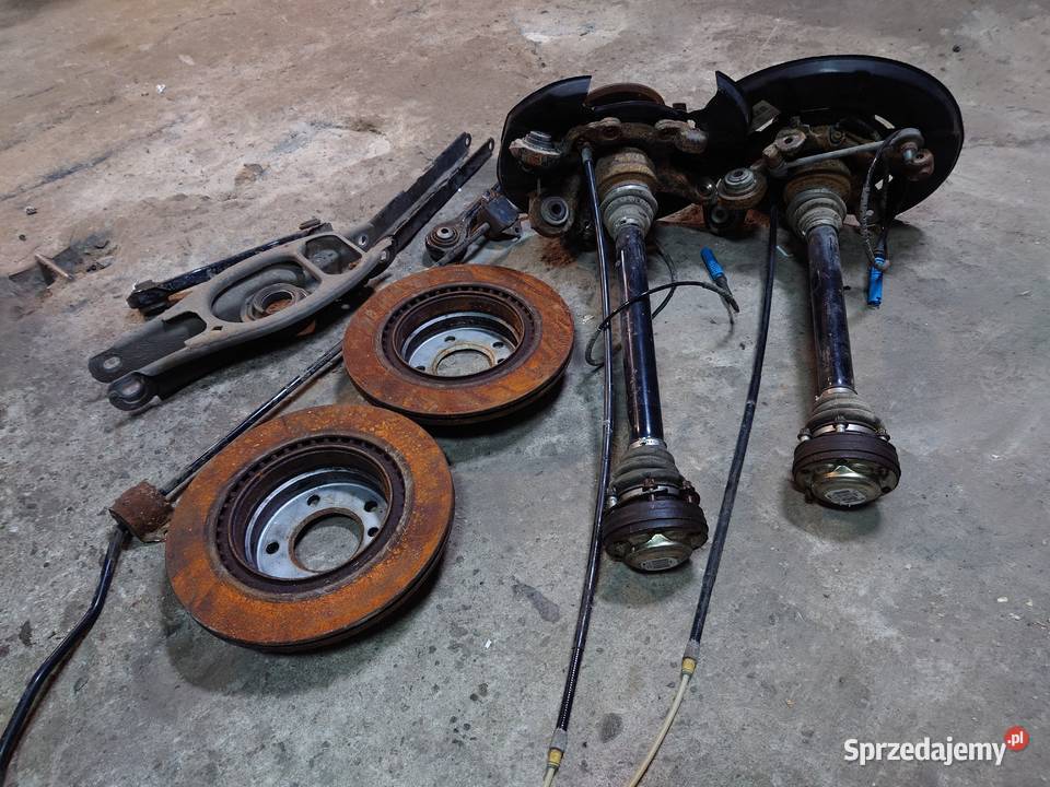 BMW E90 półosie zwrotnice czujniki linki tarcze