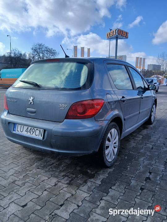 Zadbany PEUGEOT 307 2006r 20 HDI 136 Hatchback lubelskie Lublin sprzedam