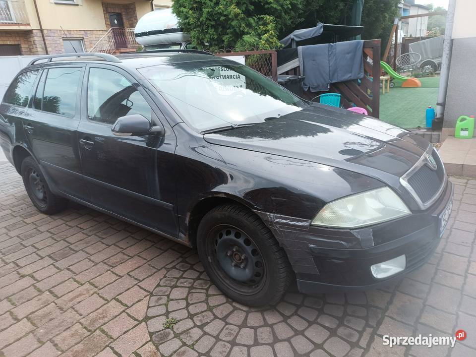 Skoda Octavia 2 II 19 TDI napęd 4x4 AWD cała na uszkodzony Częstochowa