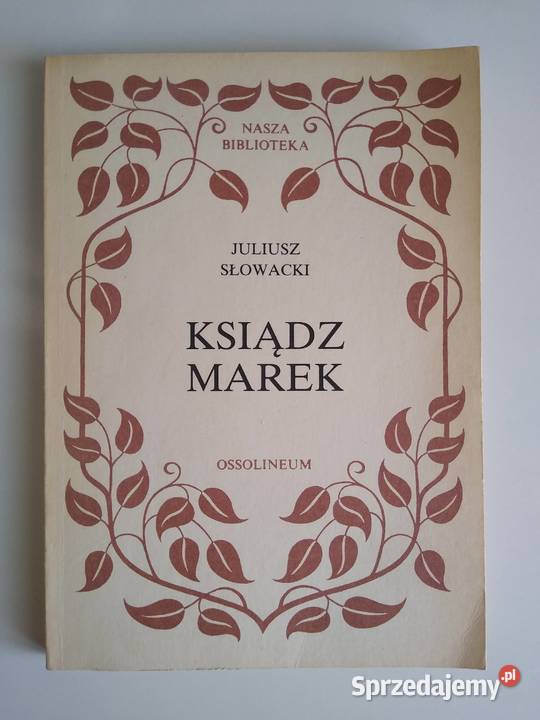 Ksiądz Marek Juliusz Słowacki miękka Gdańsk