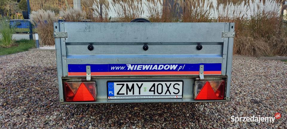 Przyczepa lekka Niewiadów zachodniopomorskie Barlinek