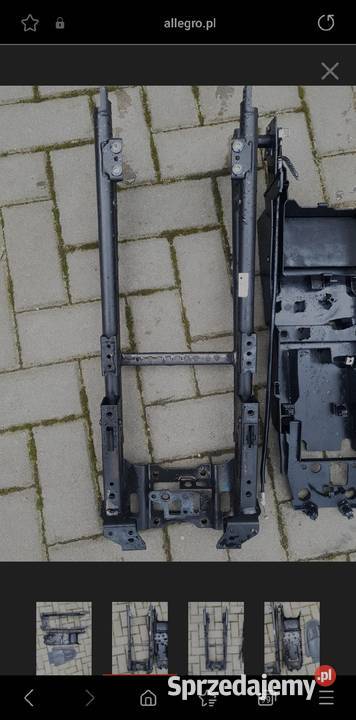 Yamaha fz 8 stelaż tył wypełnienie nadkole ramka Nowy Tomyśl
