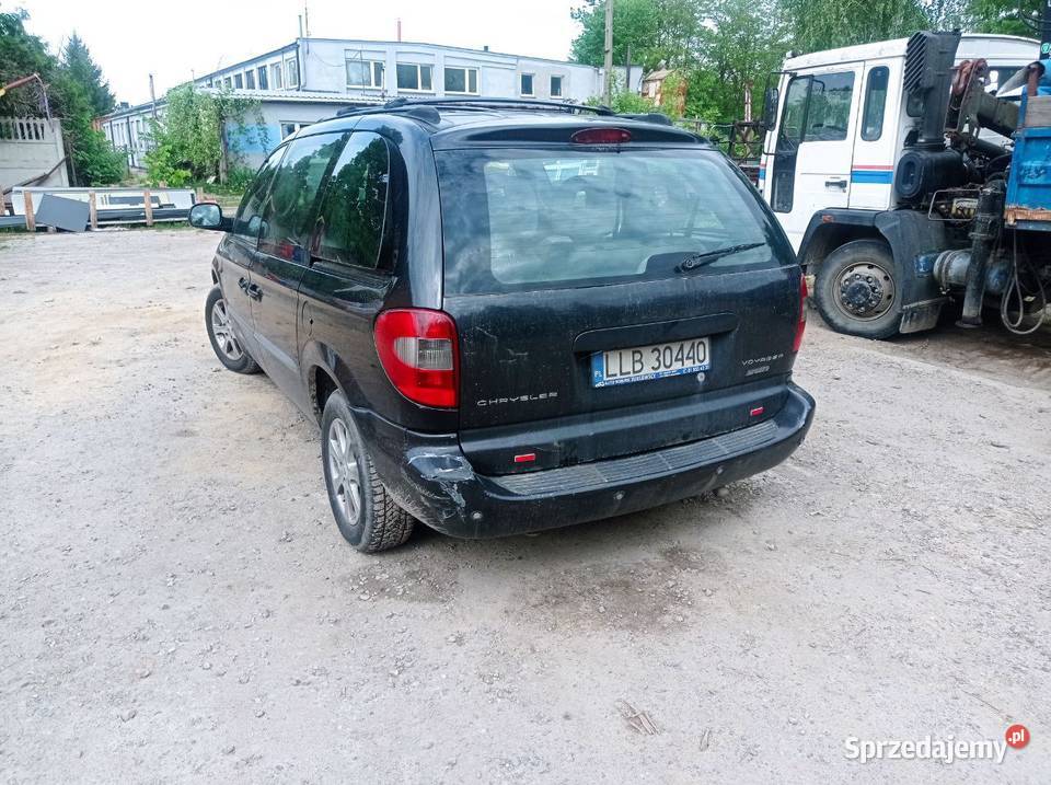 Chrysler Voyager 2002 25 diesel CRD 7os Zarejestrowany w Polsce Skrobów-Kolonia