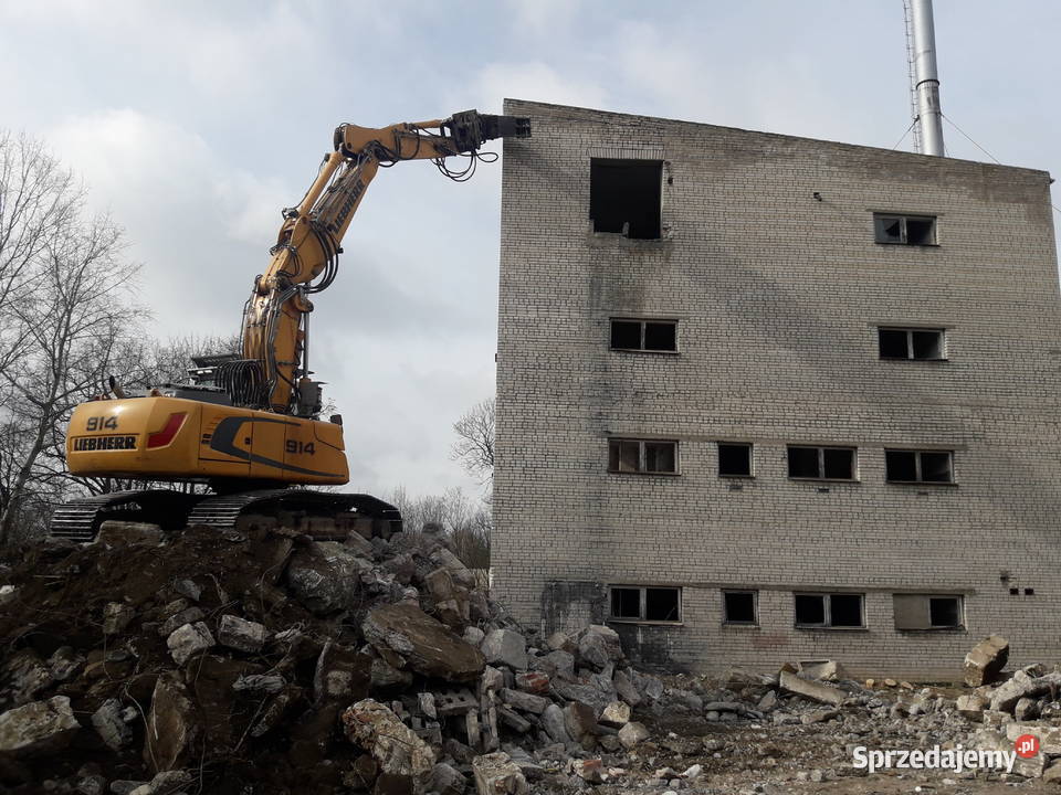 ROZBIÓRKI WYBURZENIA WYKOPY NIWELACJA TERENU Radom