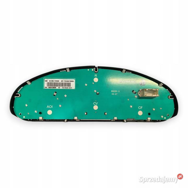 LICZNIK ZEGARY 9658138580 Peugeot 407 16 20 22 osobowe Chełm sprzedam