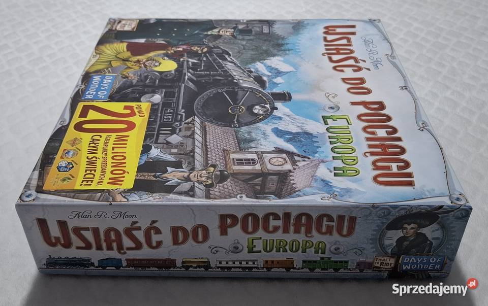 Gra planszowa Wsiąść do pociągu Europa Days of Czeladź
