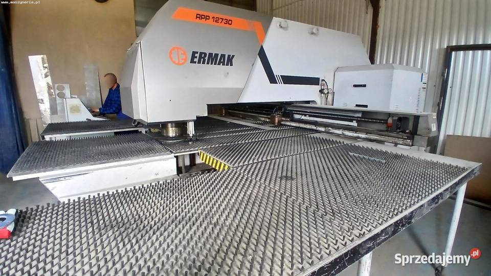 Wykrawarka CNC ERMAK RPP 1270X30 Produkcja Jelenia Góra