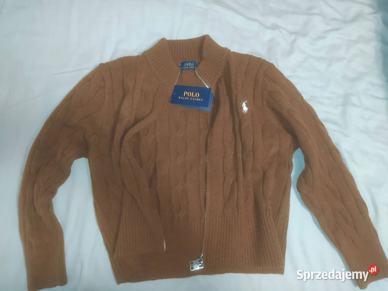 Brązowy sweterNowy z metkąPolo Ralph Lauren Warszawa sprzedam