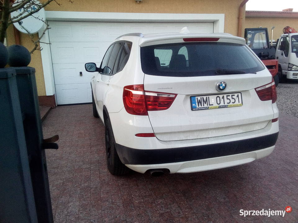 BMW X3 F25 184 xDrive 4x4 x Drive Hak biały Strzegowo