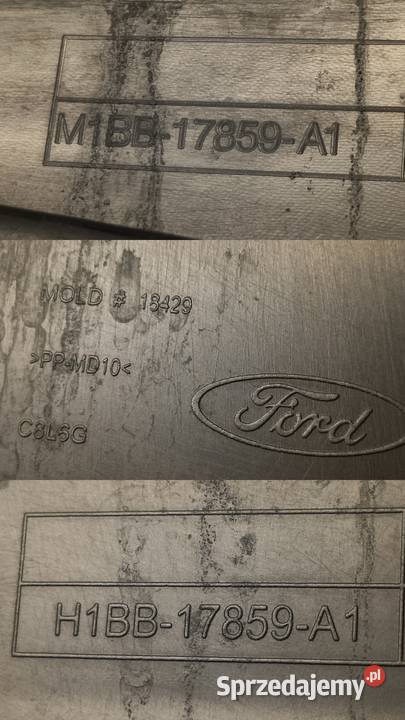FORD FIESTA MK8 OSŁONA PŁYTA POD ZDERZAK PRZÓD osobowe Pleszew
