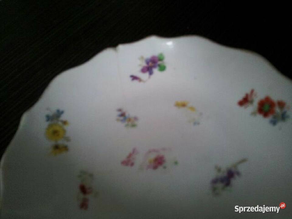 Meissen Miska Talerz Porcelanowa 18821929 Antyki Gdańsk sprzedam