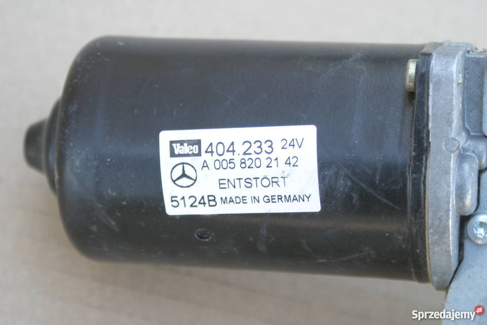 MERCEDES ACTROS SILNICZEK WYCIERACZEK 0058202142 Bieleń