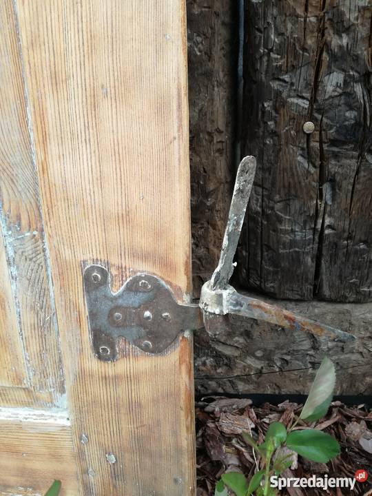 Stare oczyszczone drzwi drewniane Jarocin sprzedam