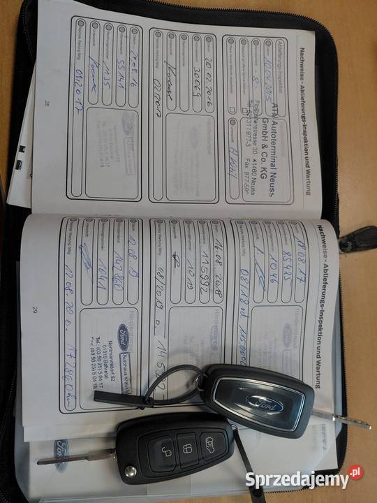 FORD TURNEO CONNECT MAXI 2015r7 osobowy 16TDCi wielofunkcyjna kierownica Jelenia Góra