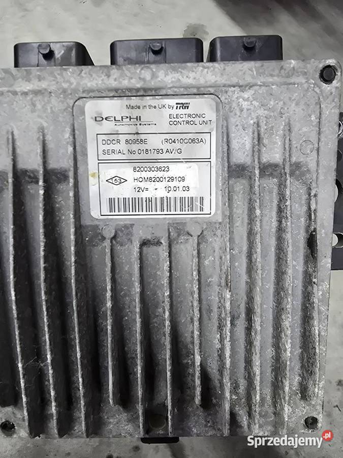 Komputer bsi zestwa startowy Renault 15dci Brzesko