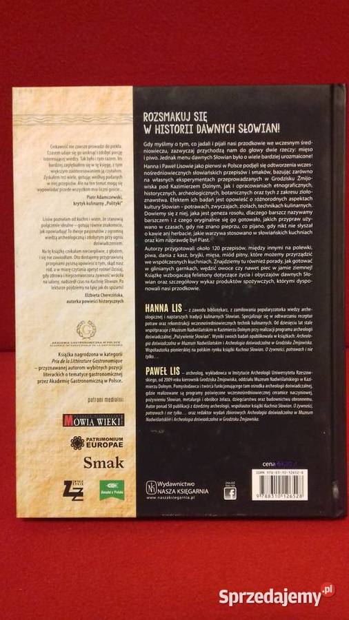 Kuchnia Słowian album mazowieckie Warszawa