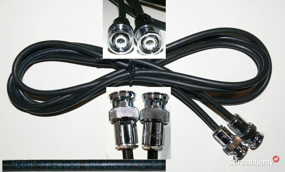 KABEL RG58 WTYK BNC50 WTYK BNC50 UNITRA Białogard