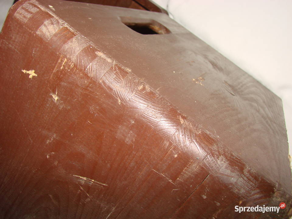 dziecięca drewniana skrzynka siedzisko sprzedam