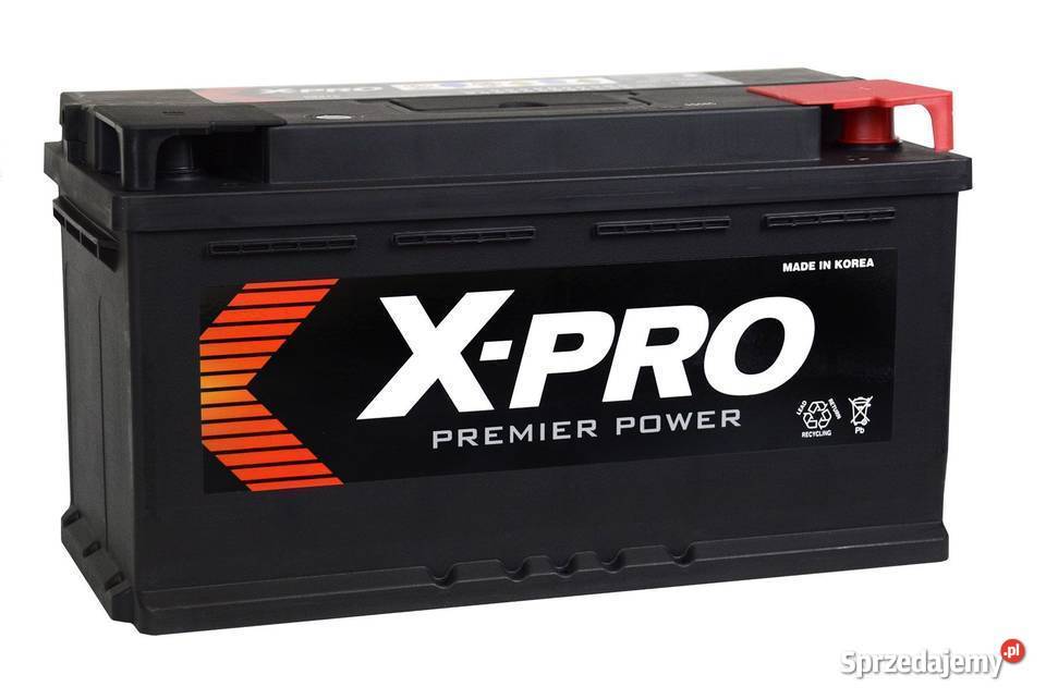 Akumulator XPRO 90Ah 740A EN niski Prawy Plus osobowe