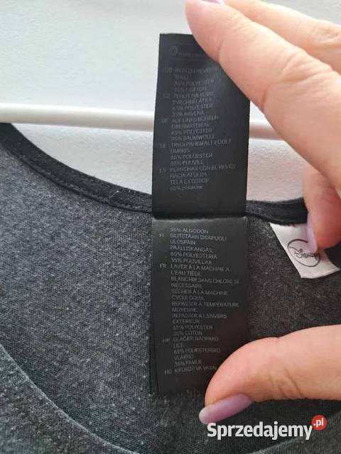 Zestaw Disney HM XS top Mickey czarne szorty Trąbki Wielkie