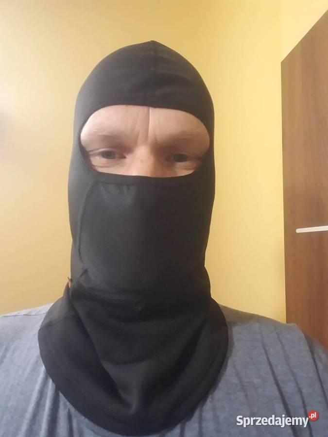 Kominiarka WEST BIKING ciepła czarna długa na