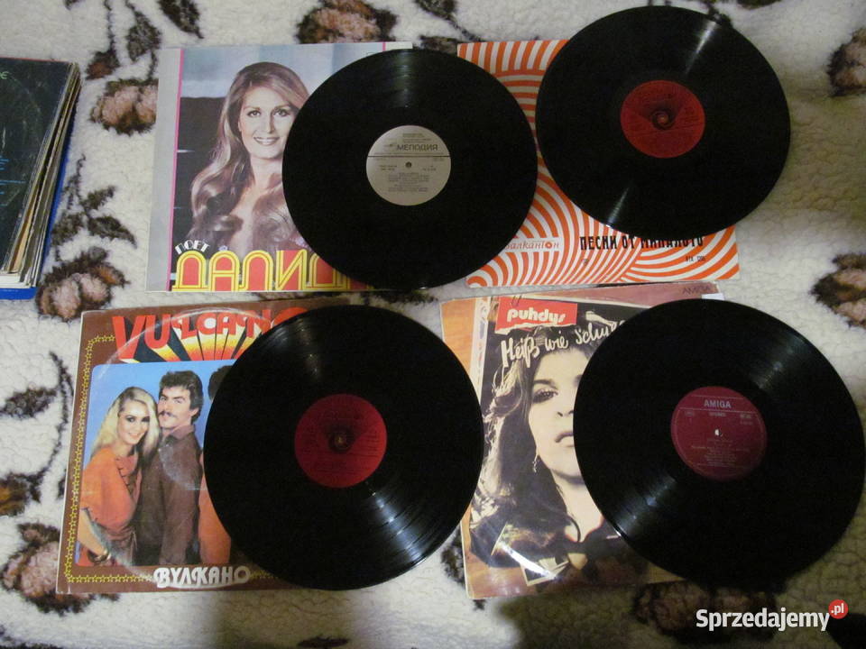 Płyty winylowe zestaw 4 Muzyka lubelskie