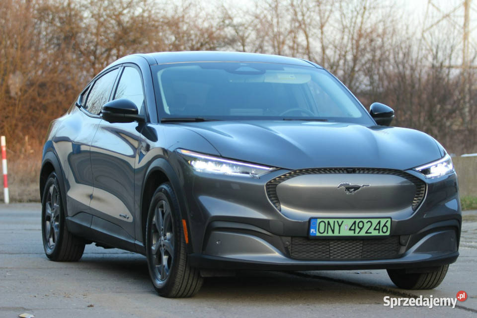 Ford Mustang MachE 2023 Elektryk 294 610 Zasięg elektrycznie ustawiane fotele Nysa