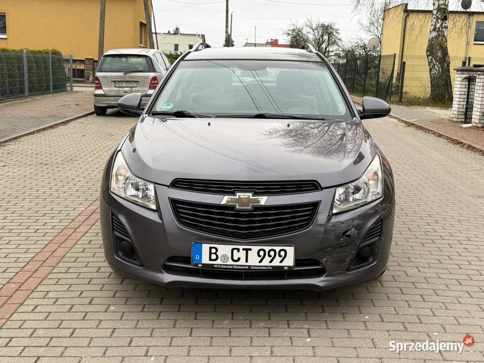 Chevrolet Cruze 16 Benzyna Kombi Lift 2012 Starogard Gdański