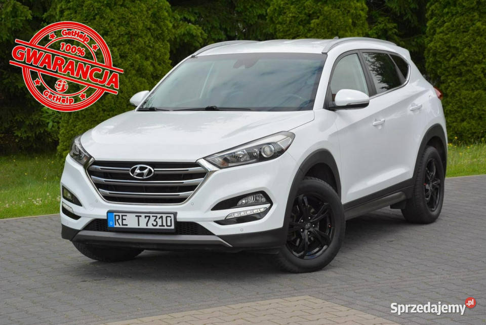 Hyundai Tucson Premium Skóry Ledy Navi Kamera światła przeciwmgielne Ostrów Mazowiecka