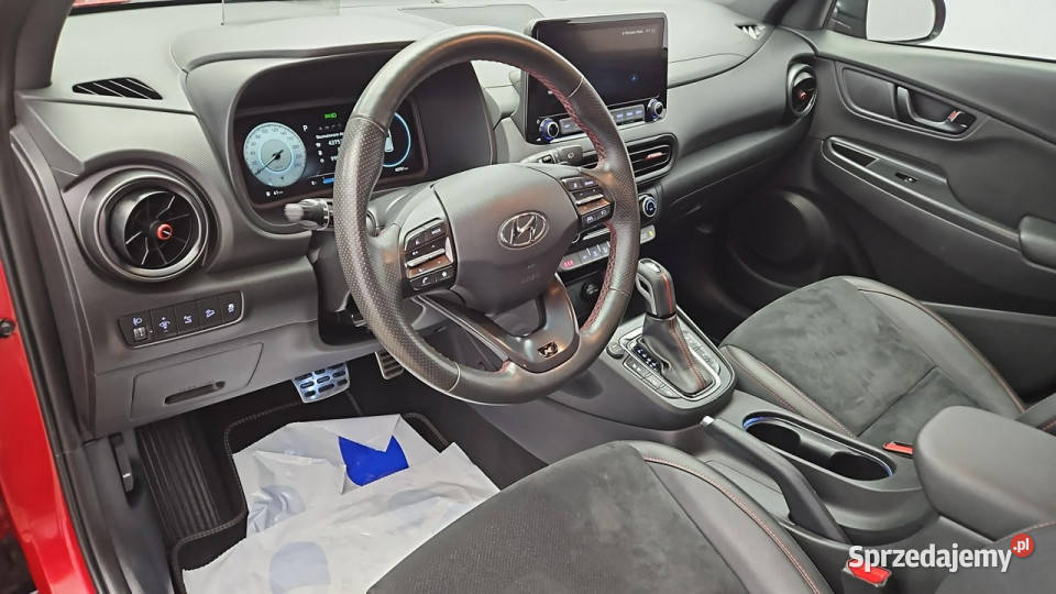 Hyundai Kona 16 TGDI N Line DCT Z Polskiego czujnik parkowania Warszawa