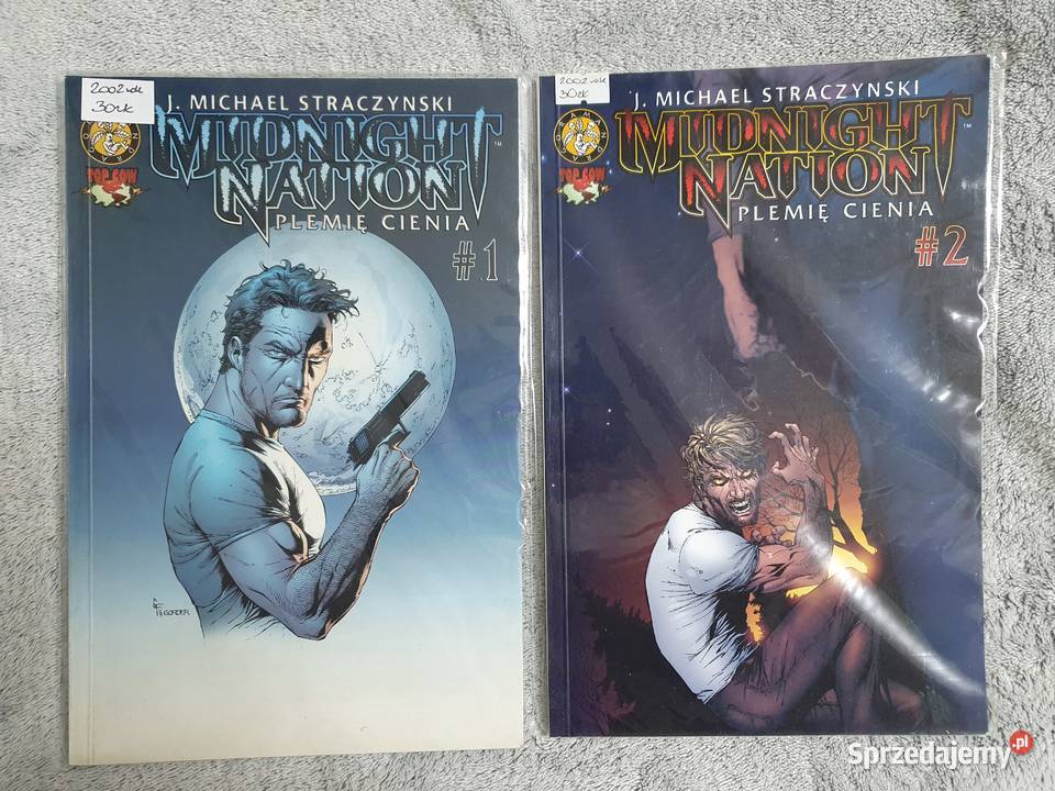 Midnight Nation Plemię Cienia komiks wyd kredowy papier  Komiksy Gdynia