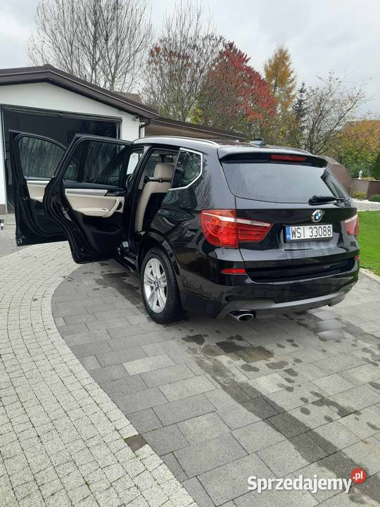 BMW X3 Mpakiet F25 LCI 2015r 20d mazowieckie Siedlce