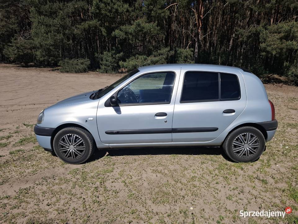 Clio 14 B LPG 5 drzwi klima HAK srebrny kujawsko-pomorskie Toruń
