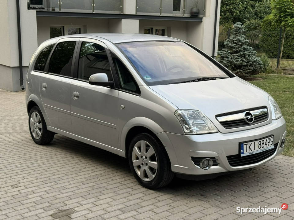 Opel Meriva 18 Benzyna Serwisowany Gwarancja srebrny Piekoszów