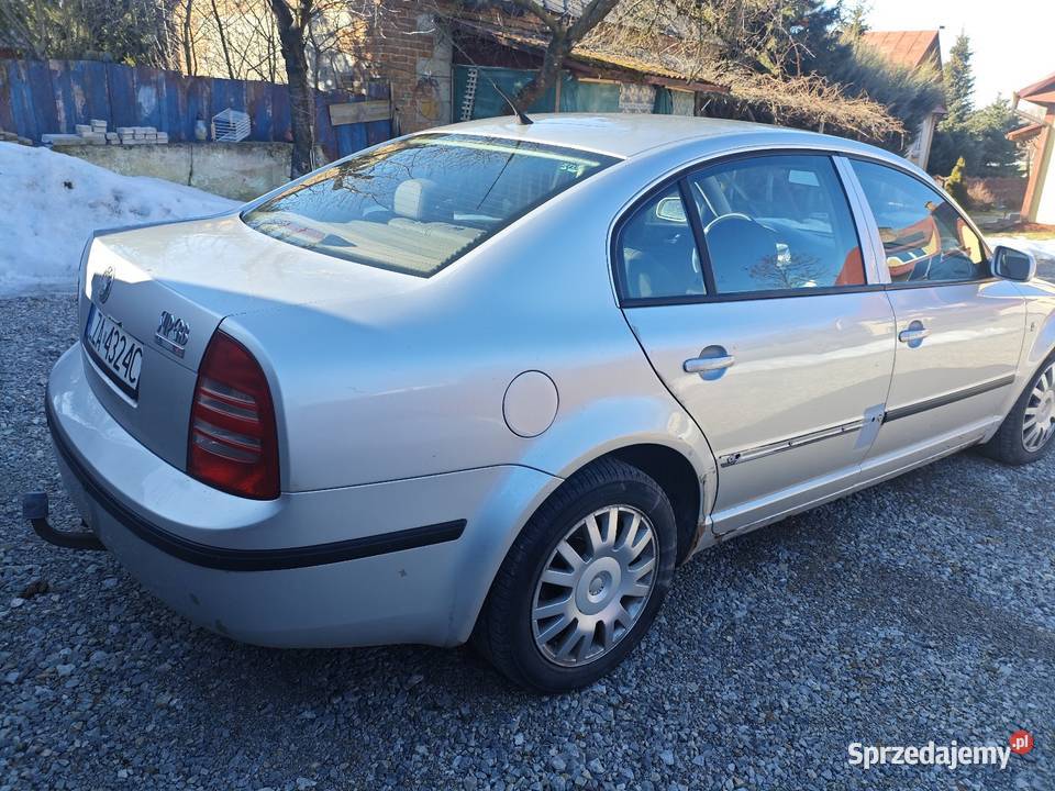 Skoda super b 19tdi Rok produkcji 2003 Samochody osobowe Zamość sprzedam