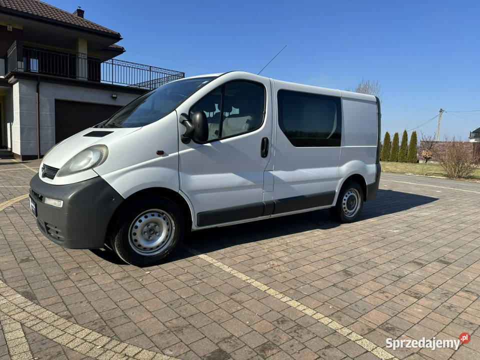 Opel Vivaro I 20012014 Motoryzacja mazowieckie Lipówki