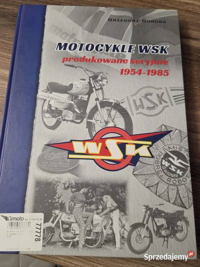 Wsk motocykle książka Grojec