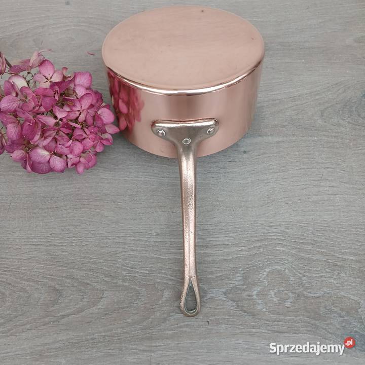 Miedziany garnek miedziane rondle komplet 4 Warszawa