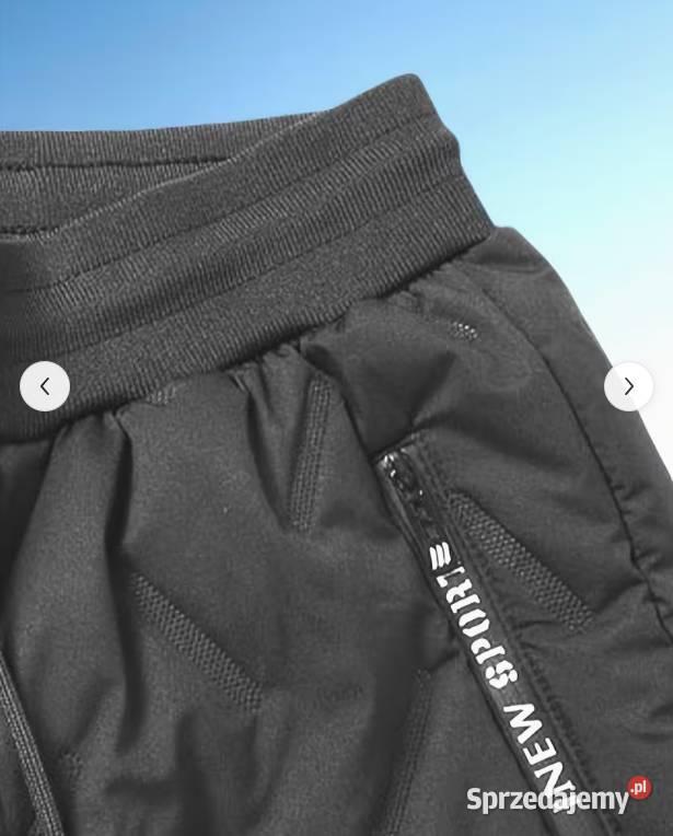 Nowe zimowe ocieplane spodnie Odzież sportowa małopolskie Gorlice