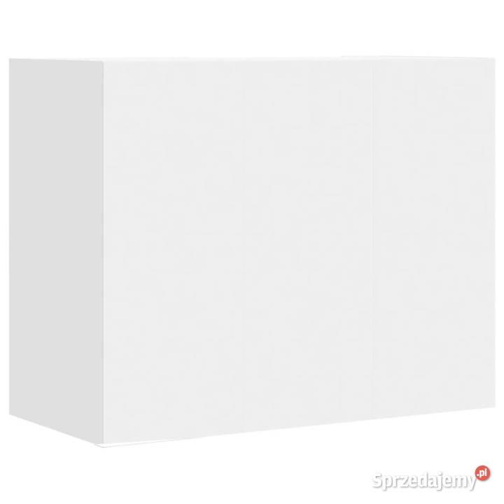 Szafka wisząca biała 75x35x60 materiał