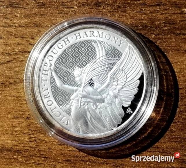 Moneta Cnoty Królowej Zwycięstwo Victory 1oz Numizmatyka Opole