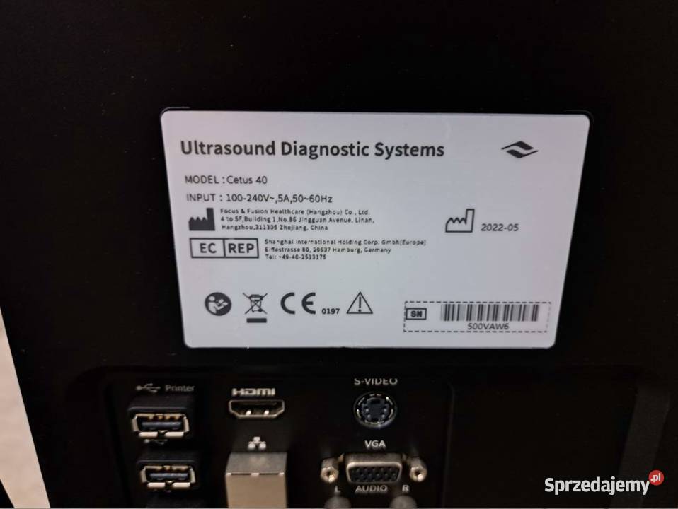 Aparat ultrasonograficzny FocusFusion Healthcare Słomczyn